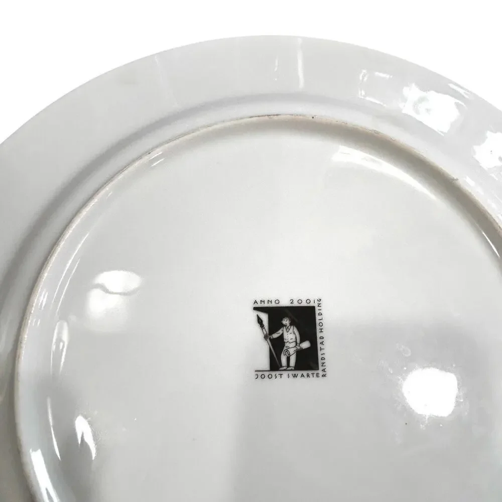 Anno 2001 Platter by Cartoonist‎ Joost Swarte for Randstad Holdings Denmark 12